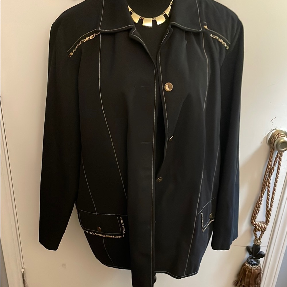 Elegant Black Women's Jacket